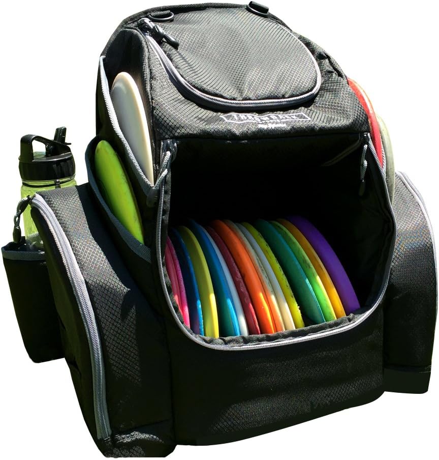 Throwback Sports Backpack Cooler 2.0 - Insulated & Spacious for 25 Discs!
