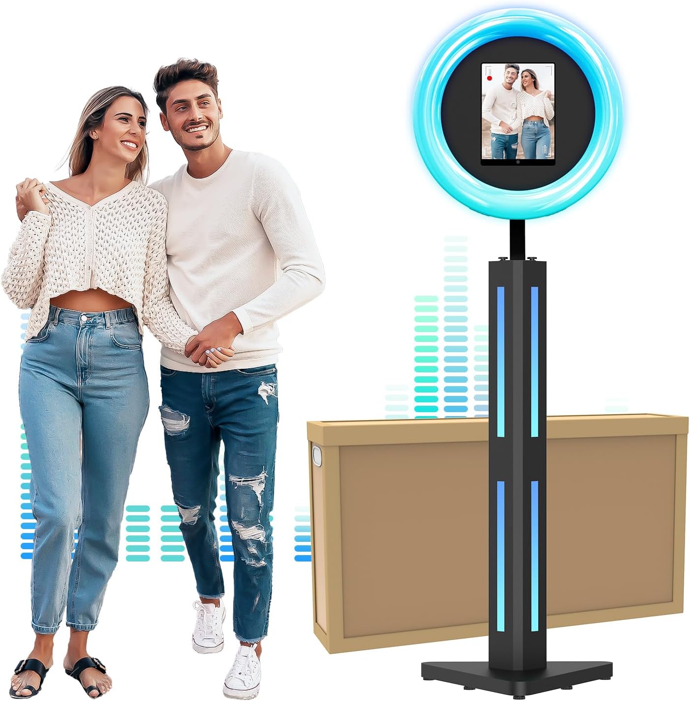 Photo Booth Compatible with iPad for Parties and Events