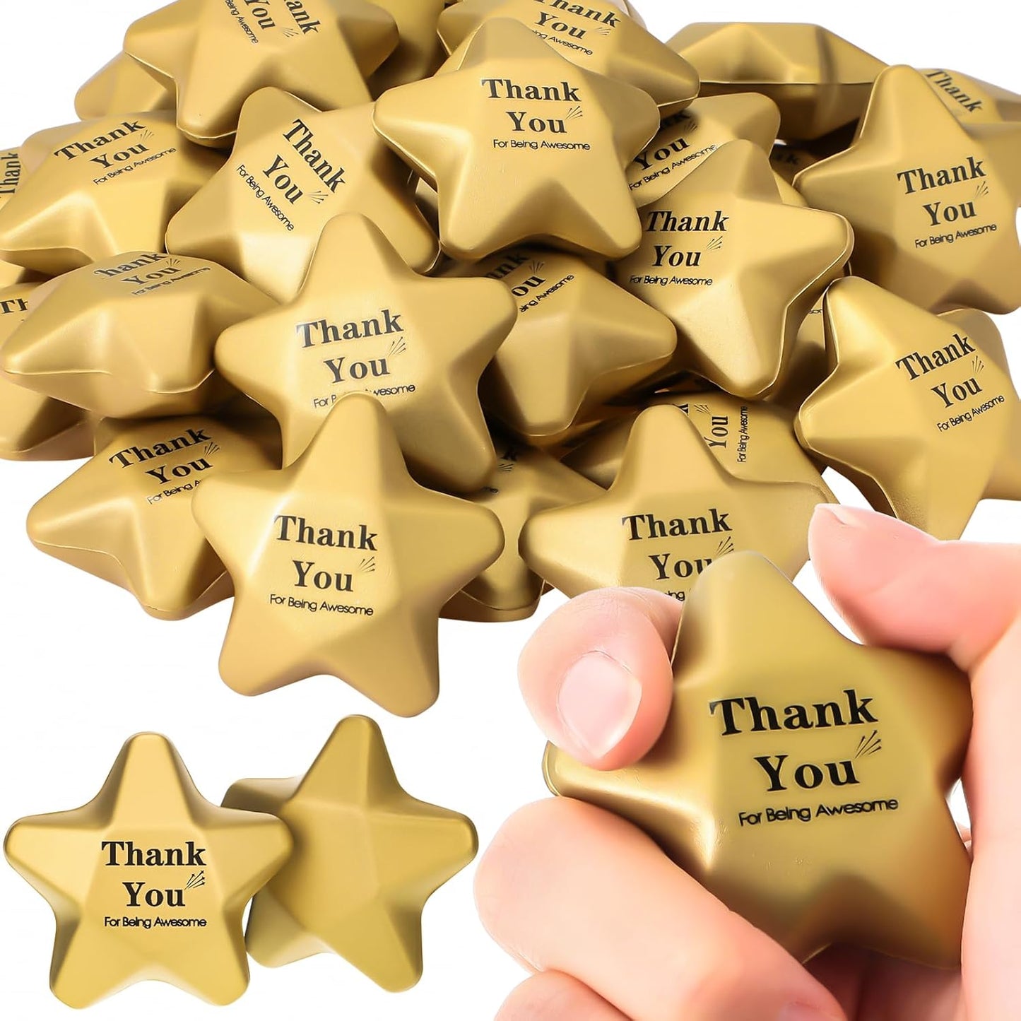 Deekin 72 Pieces Star Stress Balls for Stress Relief and Fun