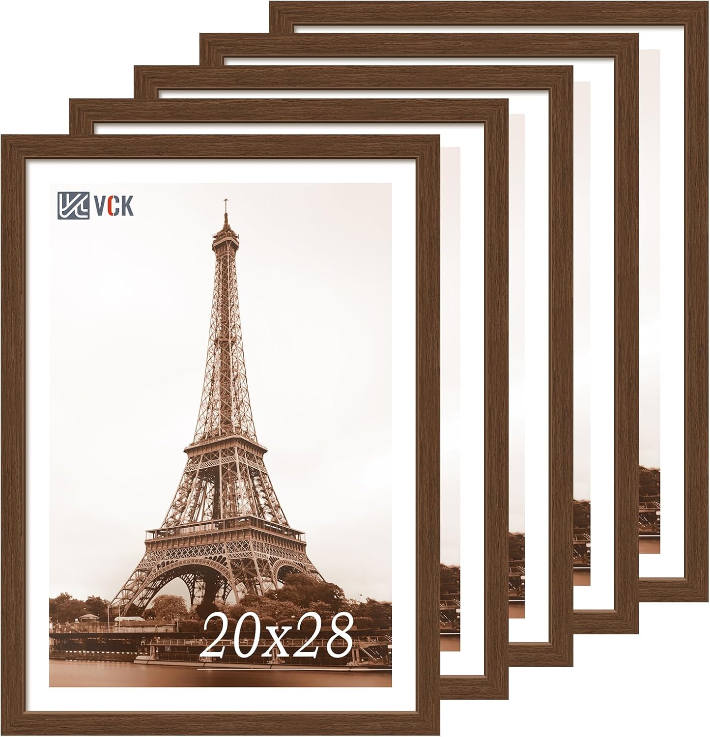 VCK 20x28 Picture Frame 5 Pack for Elegant Home Decor
