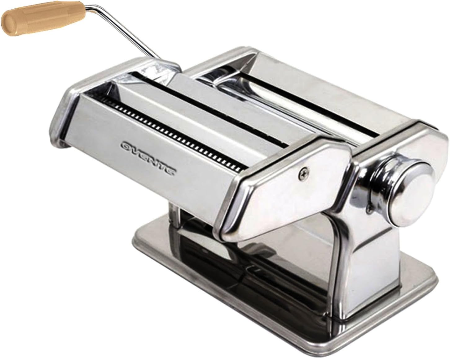 OVENTE Stainless Steel Pasta Maker: 7 Thickness Settings