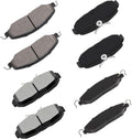 cci yu D1081 D1082 Front Rear Ceramic Brake Pads Kits for 2005-2010