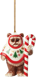 Lenox Ewok Ornament Brown Porcelain - Festive Holiday