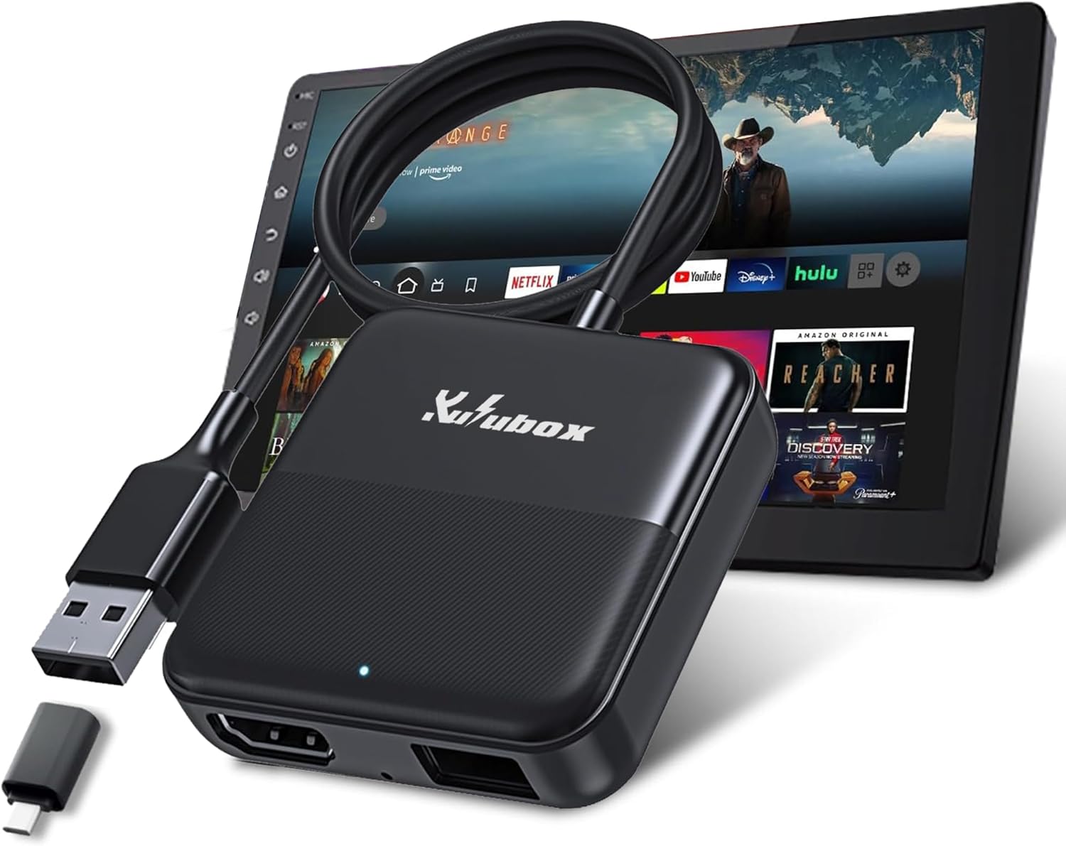 Stream Fire TV in Car - Wireless CarPlay Adapter