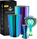 Rainbow Cocktail Shaker Set - Perfect Mixing Precision!