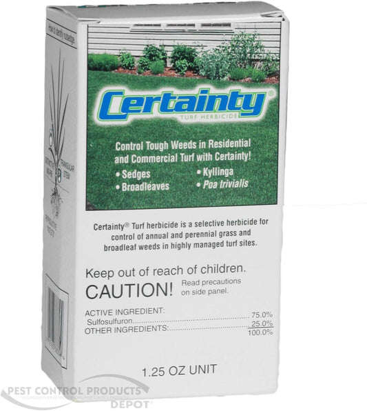Certainty Turf Herbicide for Effective Weed Control in Lawns