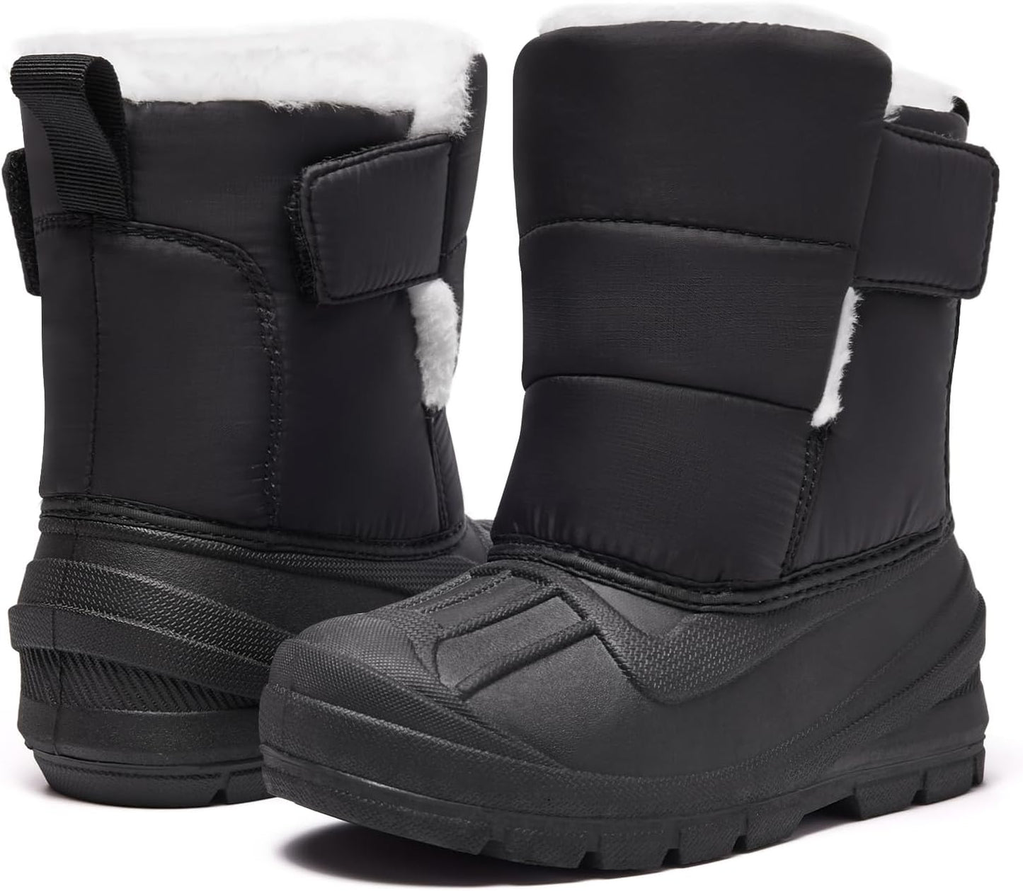 MORENDL Toddler Winter Snow Boots Waterproof Insulated Comfort