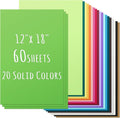 12x18 Inch 60 Sheets Large Printable Card Stock Paper - Heavyweight
