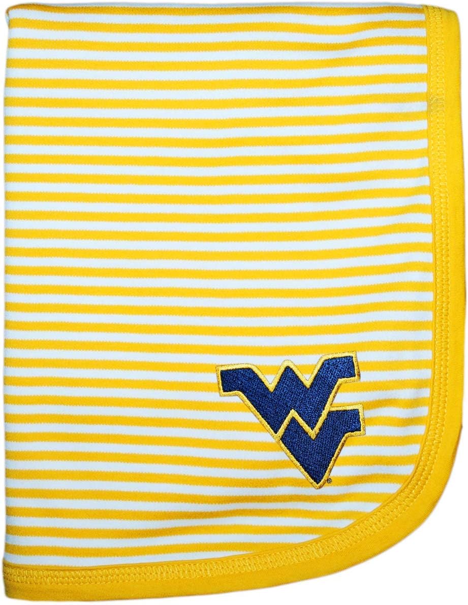 West Virginia University Mountaineers Striped Baby Blanket Review