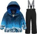 Big Boy's Colorblock 2-Piece Snow Pants and Jacket Snowsuit