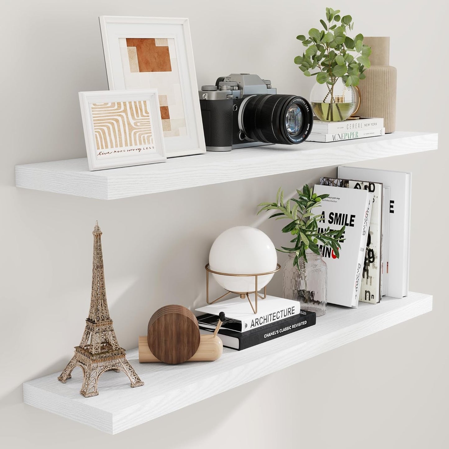 Floating Shelves 48 Inch Long for Home Decor & Storage Solutions