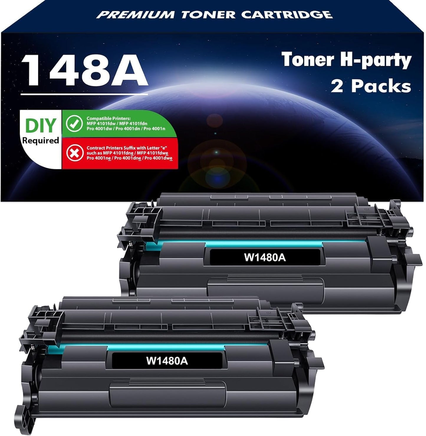 High Yield Toner Cartridge Replacement for HP Laserjet Pro Printers