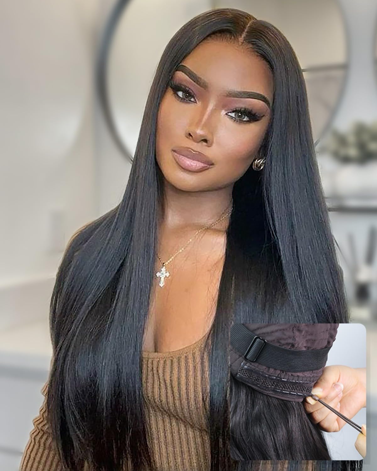 Glueless Drawstring Wigs Human Hair for Effortless Style