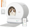 MeoWant Self-Cleaning Cat Litter Box - App Control & Odor Guard
