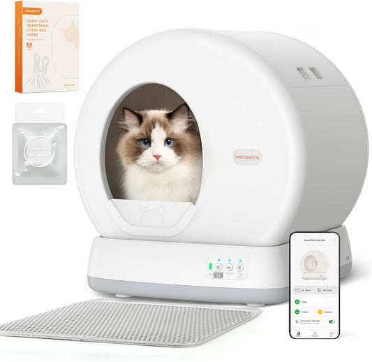 MeoWant Smart Self-Cleaning Cat Litter Box