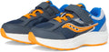 Saucony Kids Cohesion KDZ Velcro Sneaker - Classic Mini-Me Style