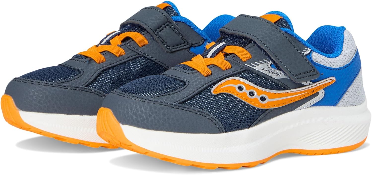 Saucony Unisex-Child Cohesion KDZ Sneakers for Active Kids