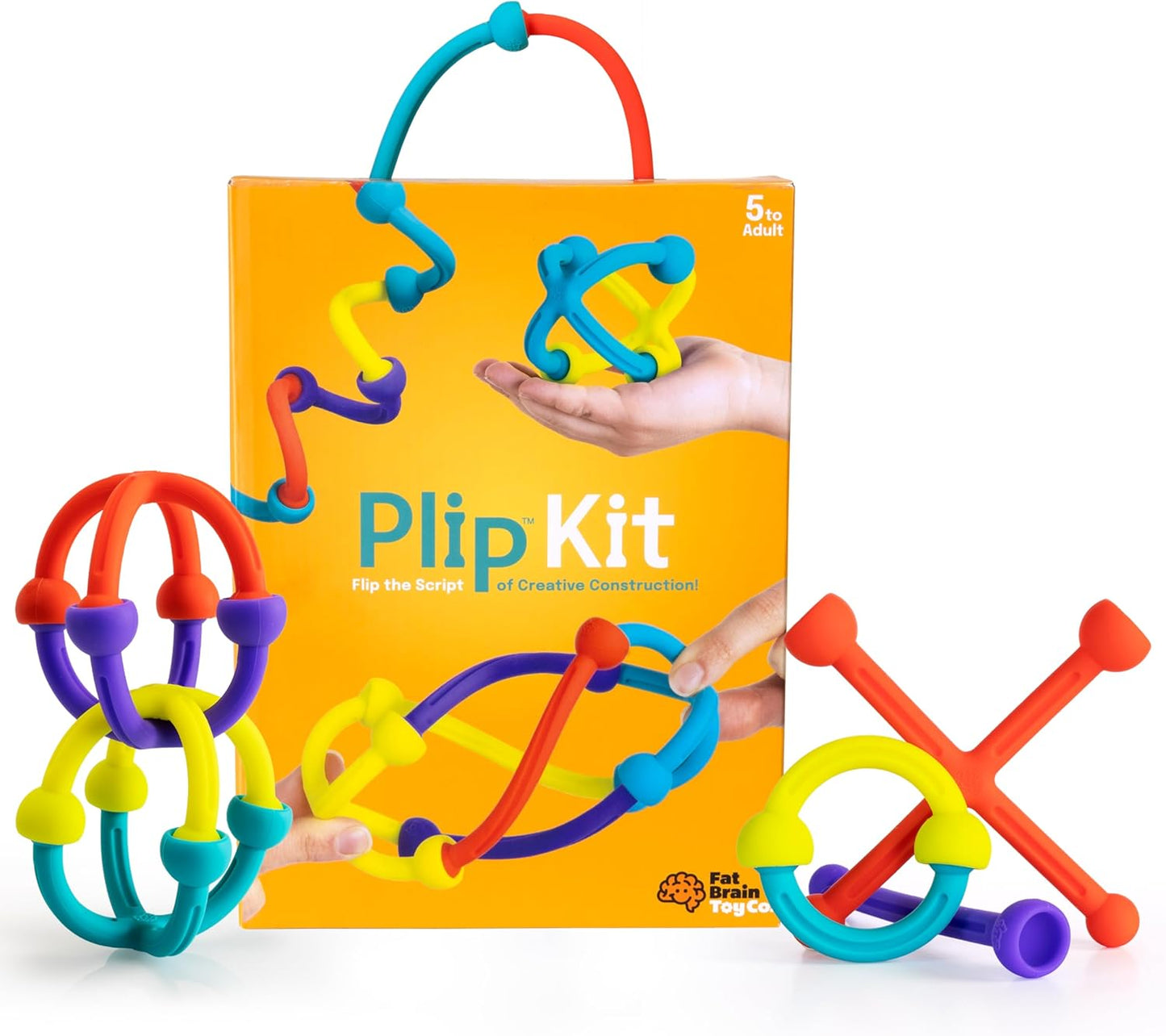 Fat Brain Toys Plip Kit for Creative Construction Play Set