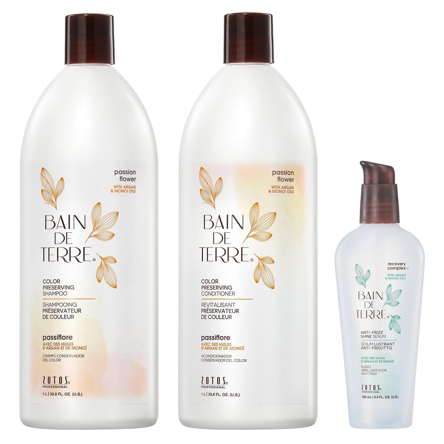 Bain de Terre Passion Flower Conditioner for Vibrant Color Care