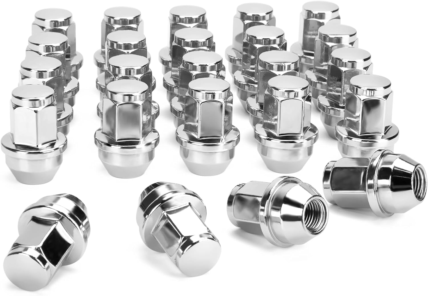 14x1.5 Lug Nuts for F150 - Solid One Piece Design for 2015-2023