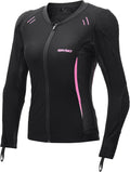Women's Armored Motorcycle Shirt with CE Protection - Breathable Fit