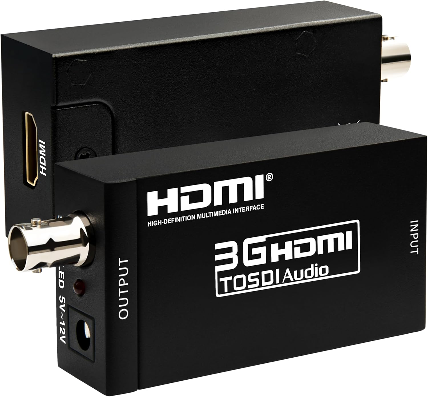 HDMI to SDI Converter 3G-SDI with Audio De-Embedding for 1080P