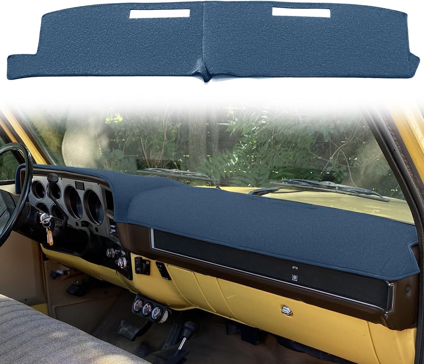 Yiz Dash Cover Mat for 1981-1991 Chevrolet & GMC Models