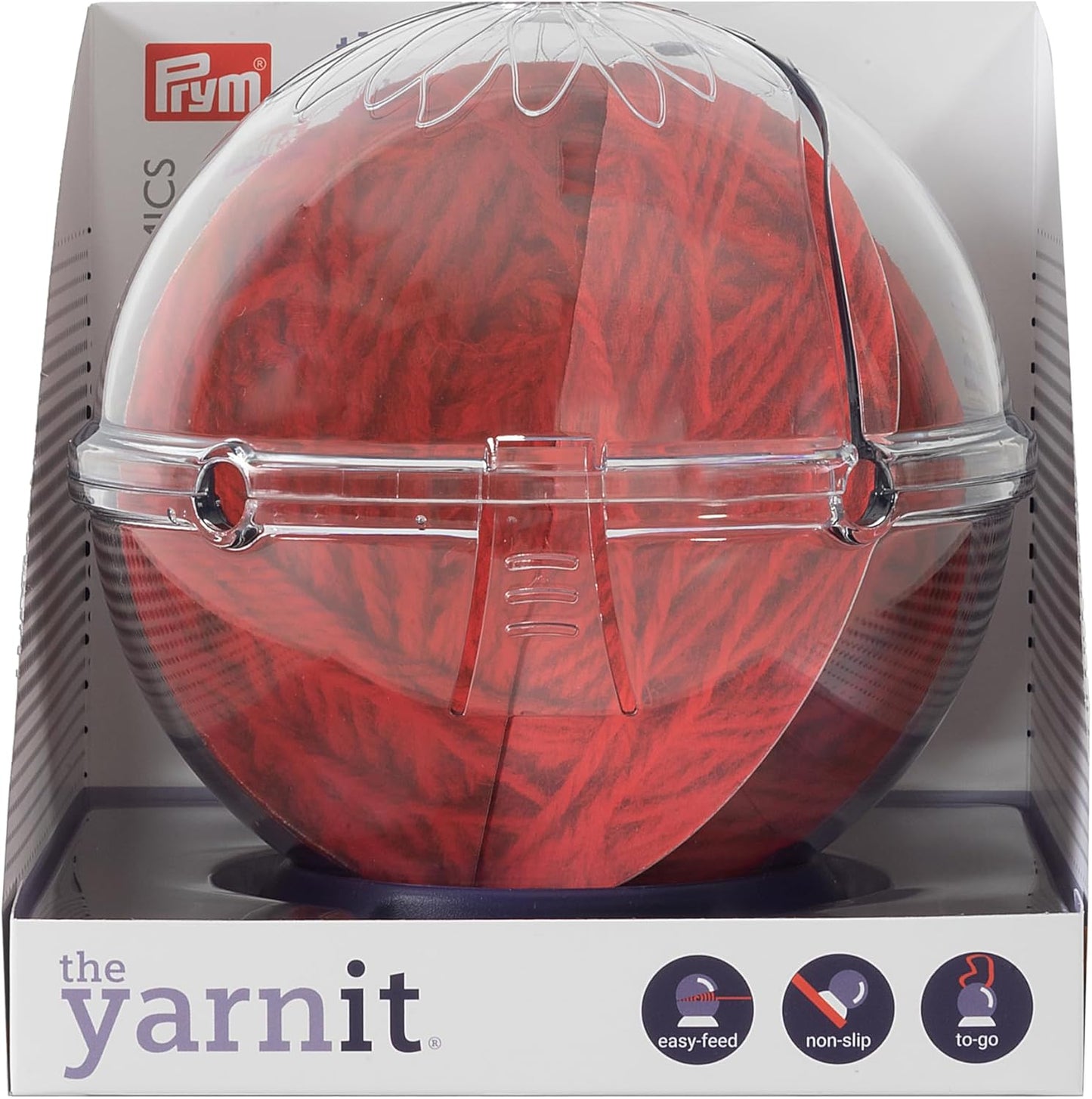 Prym Yarnit Travel Yarn Holder for Knitting & Crochet Tangles