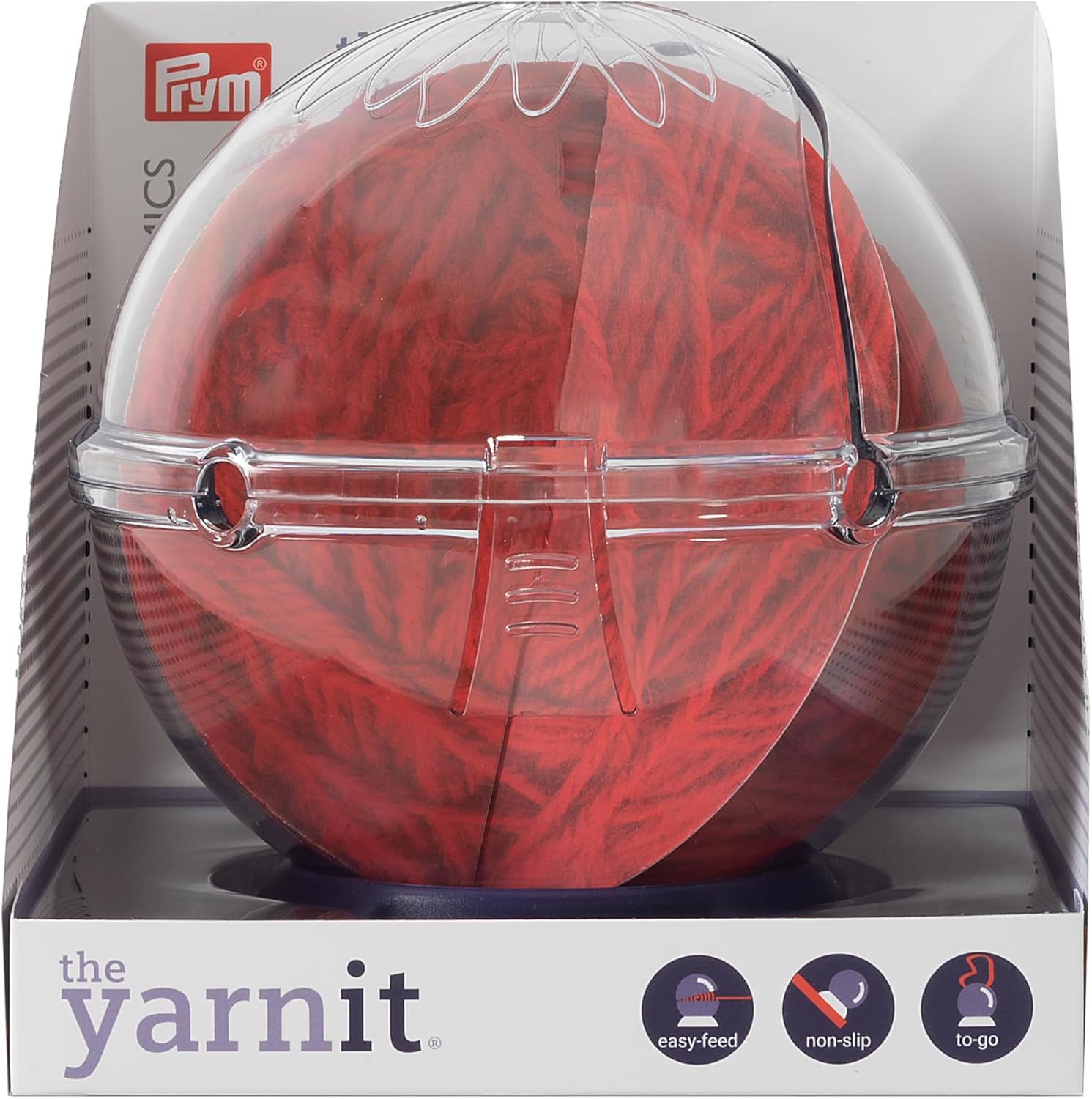 Prym Yarnit Travel Yarn Holder for Knitting & Crochet Tangles