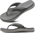 Mens Flip Flop Orthotic Sandals with Arch Support - Comfortable