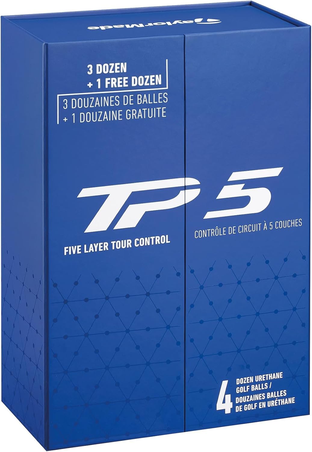 TaylorMade Golf 2024 TP5 and TP5X Golf Balls for Superior Play