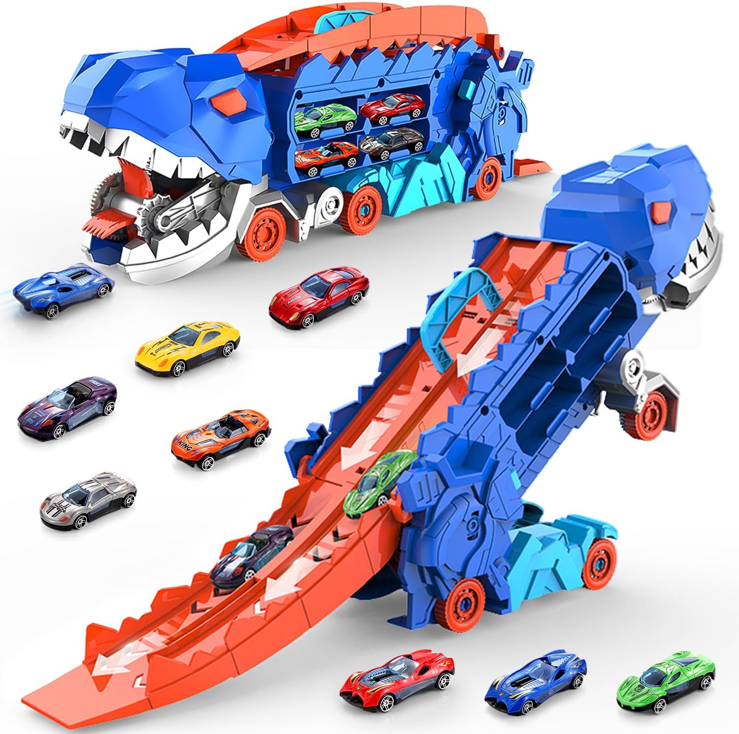 Dinosaur Transport Truck - Ultimate City Hauler Toy