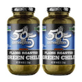 Hatch Valley Diced Green Chiles 40 Ounce 2-Pack - Smoky Medium Heat