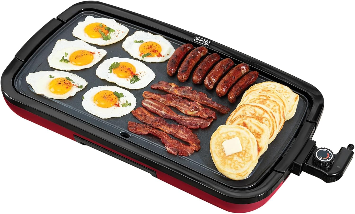 DASH Deluxe Everyday Electric Griddle for Easy Cooking