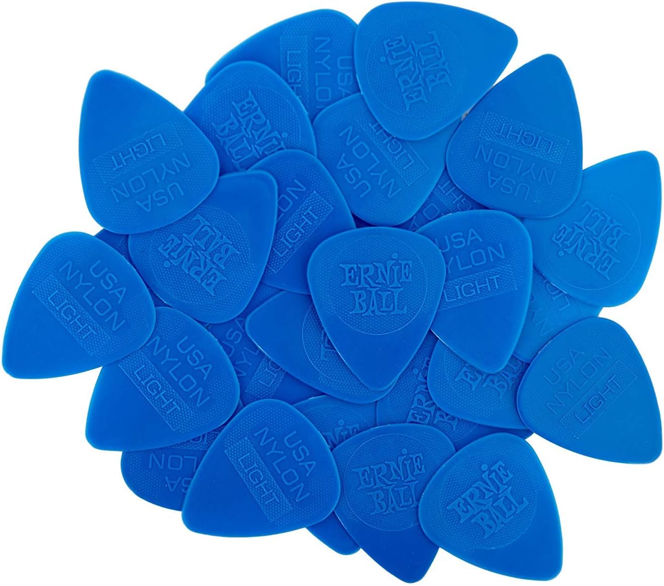 Ernie Ball Nylon Guitar Picks - Thin & Durable 50-pack