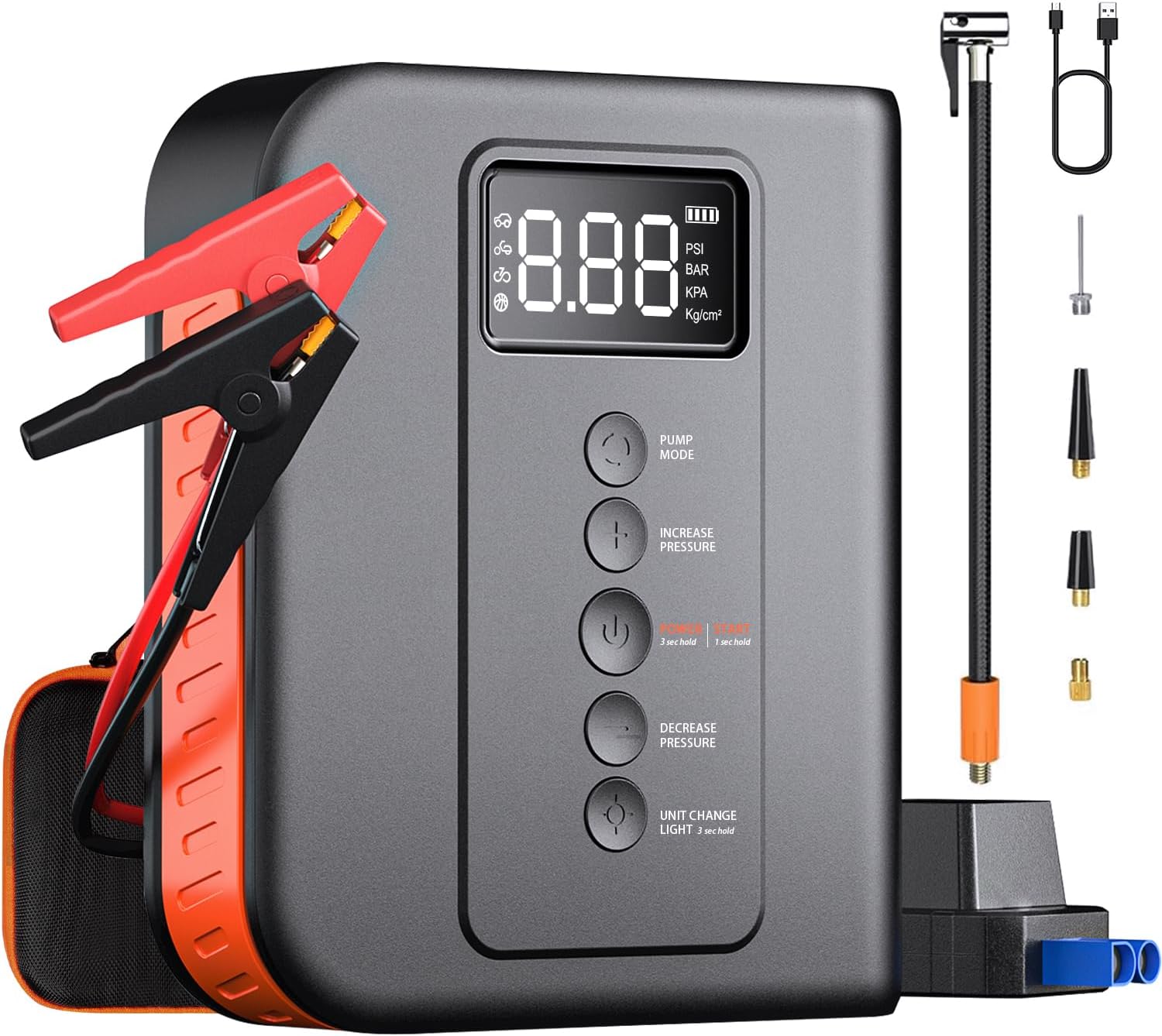 Ultimate Power On-the-Go: 6000A Jump Starter