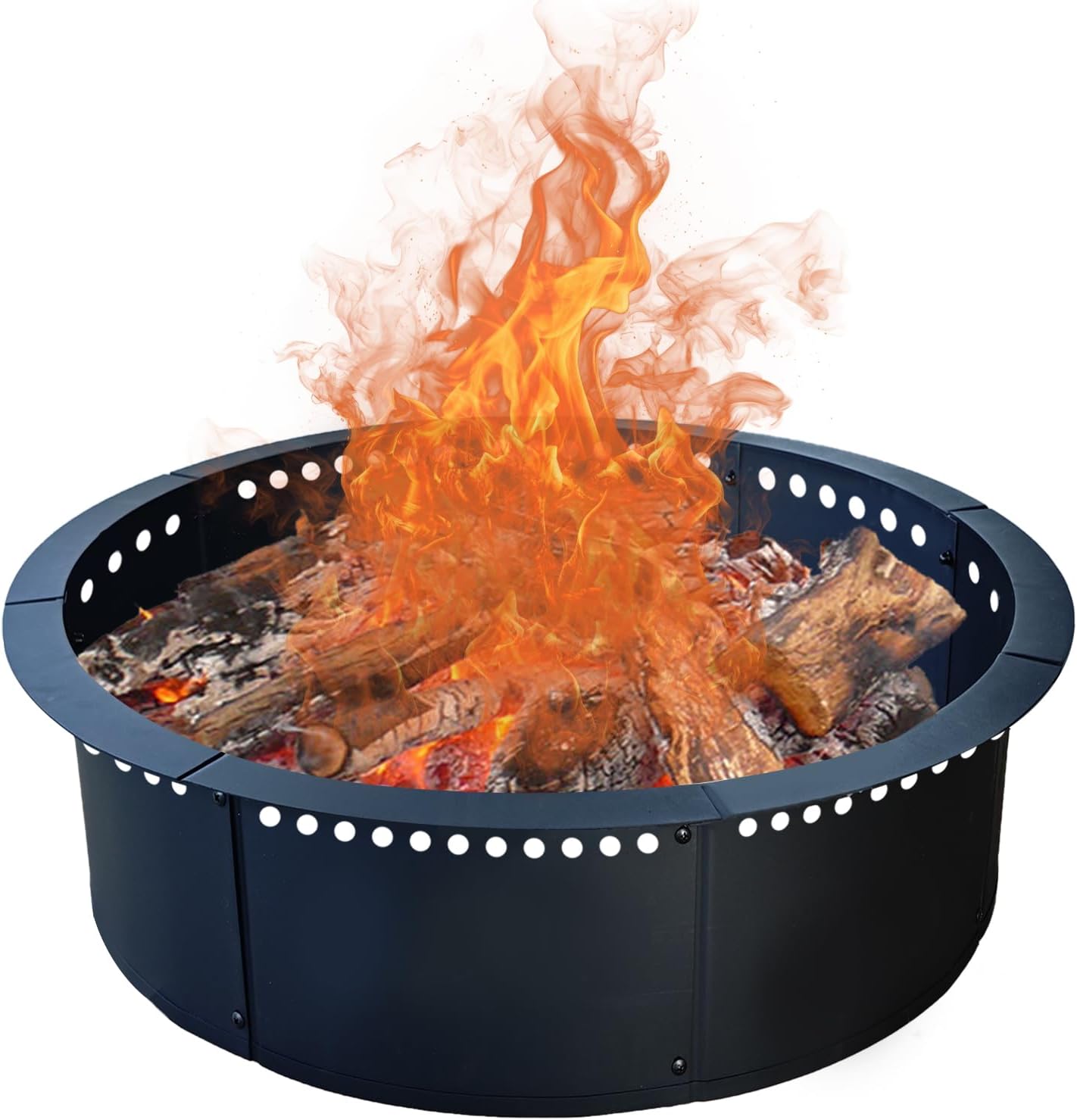 SoulMate Outdoor Fire Pit Ring Insert for DIY Fire Pits