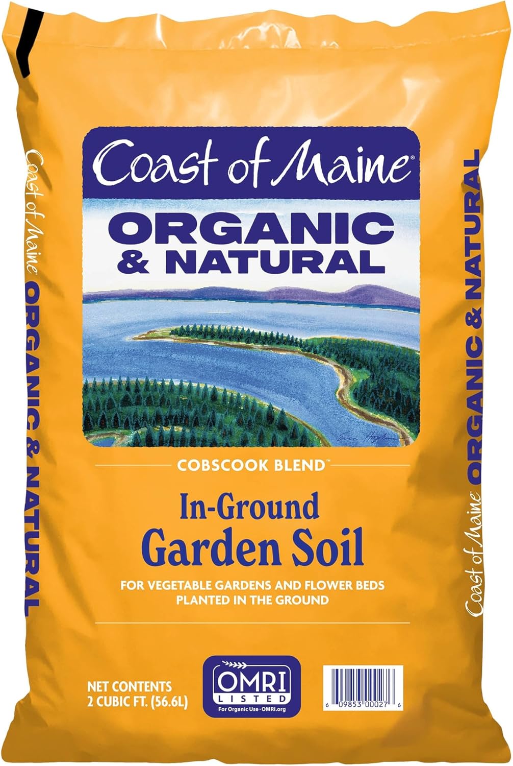 Coast of Maine Organic Cobscook Blend In-Ground Garden Soil