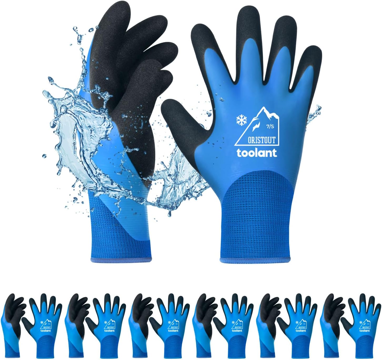 Waterproof Winter Work Gloves for Men and Women - Thermal Insulated
