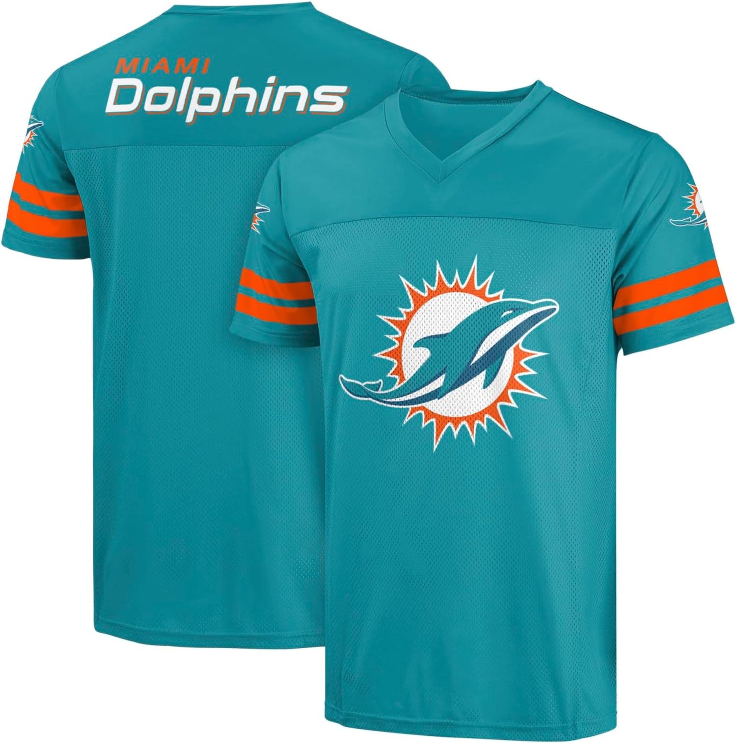 NFL Men's Officially Licensed Primary Logo Game Day V-Neck Top