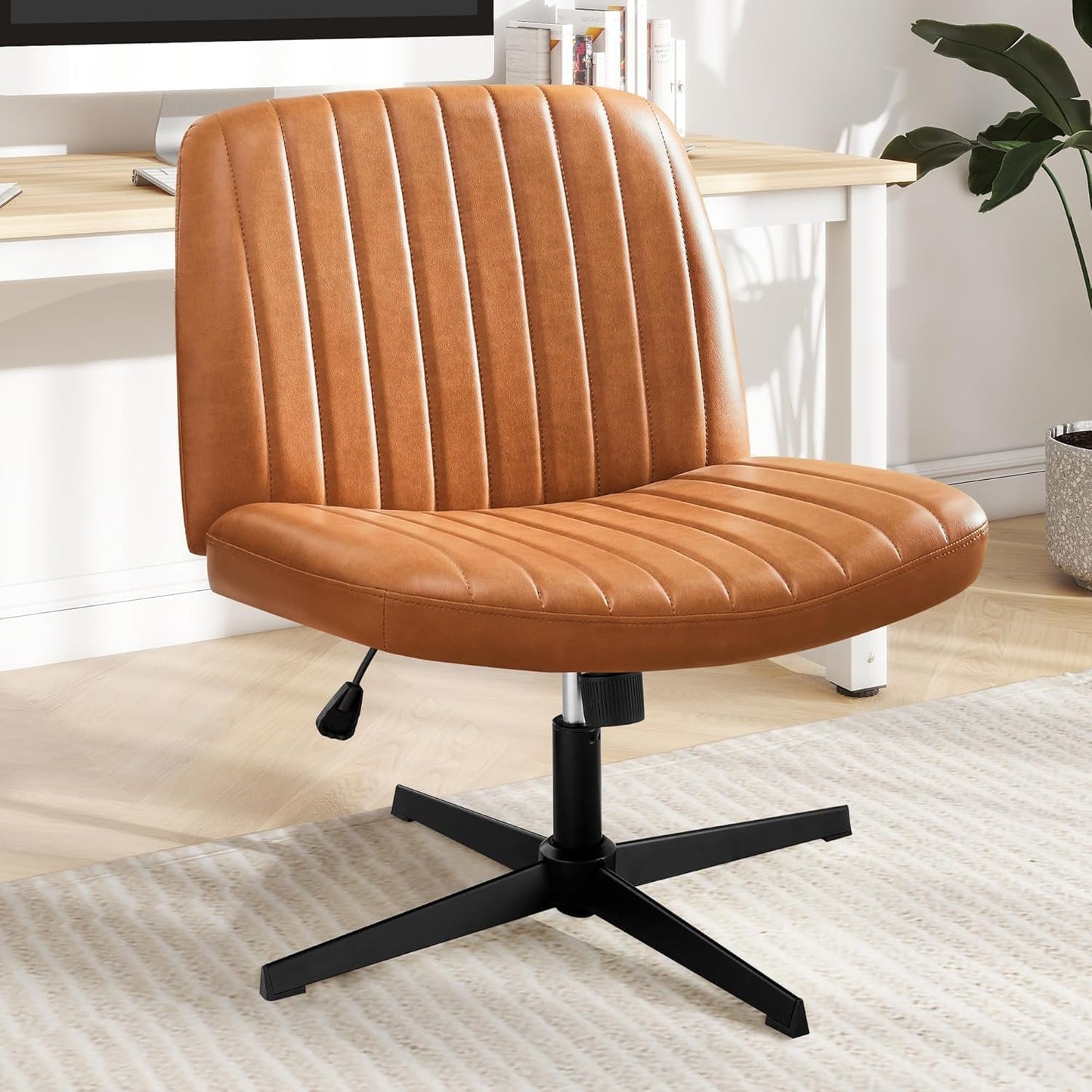 DUMOS Criss Cross Chair: Stylish Ergonomic Desk Seating Solution