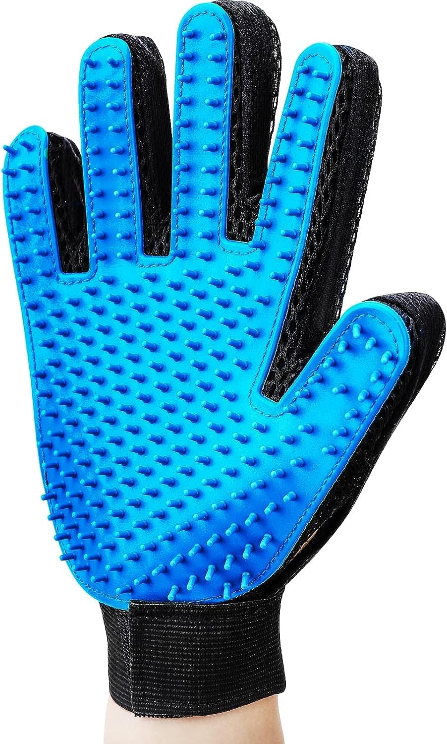 Effortlessly Remove Pet Hair - Grooming Gloves