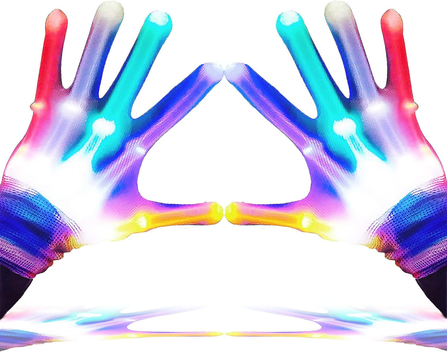 Light Up LED Gloves - 5 Colors, 6 Modes - Perfect Gift for All Ages!