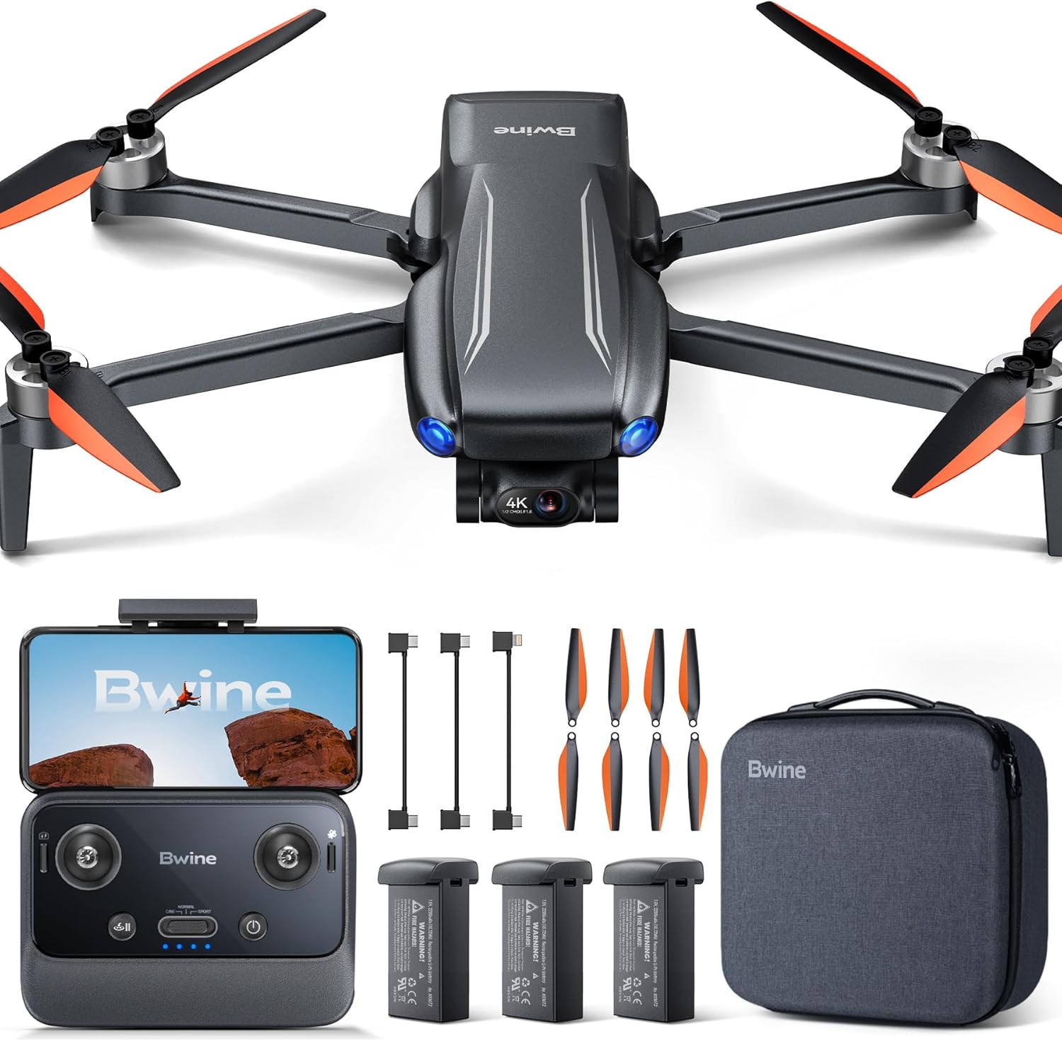 Bwine F7MINI 8K Photo Drone with 4K Video and Smart Features