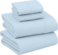 100% Cotton King Size Sheets Set - Crisp Percale Comfort