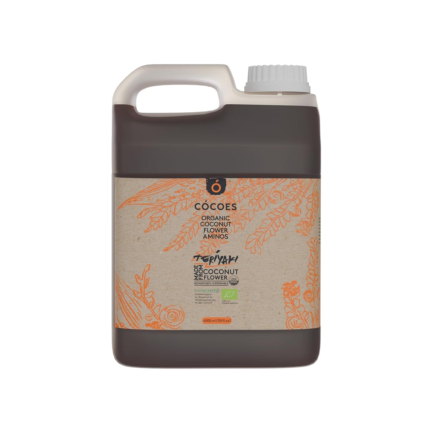Teriyaki Sauce - Organic Soy-Free Coconut Aminos by COCOES