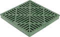 NDS 1212 Square Catch Basin Drain Grate, Diamond Design - Durable
