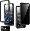 iPhone 16E Case Waterproof with Built-in Privacy Screen Protector