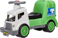 Garbage Truck Scoot Ride On for Toddlers - Real Bin & Horn