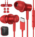 USB C Headphone for Samsung S25 Ultra S24+ S23 Fe S22 - Noise